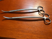 Ножницы для торакальной хирургии изогн 24,5 cm