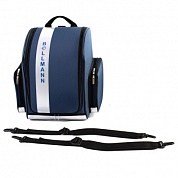 Сумка-чемодан врача скорой помощи GoLight с наплечными ремнями, цвет синий